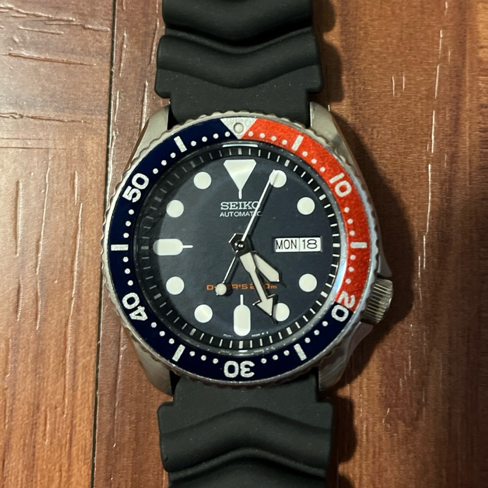 Seiko SKX009 All Original Near Mint